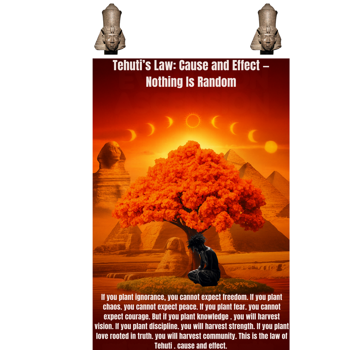 Tehuti’s Law of Cause and Effect – Nothing Is Random 6 min mp3 instant download sent via email
