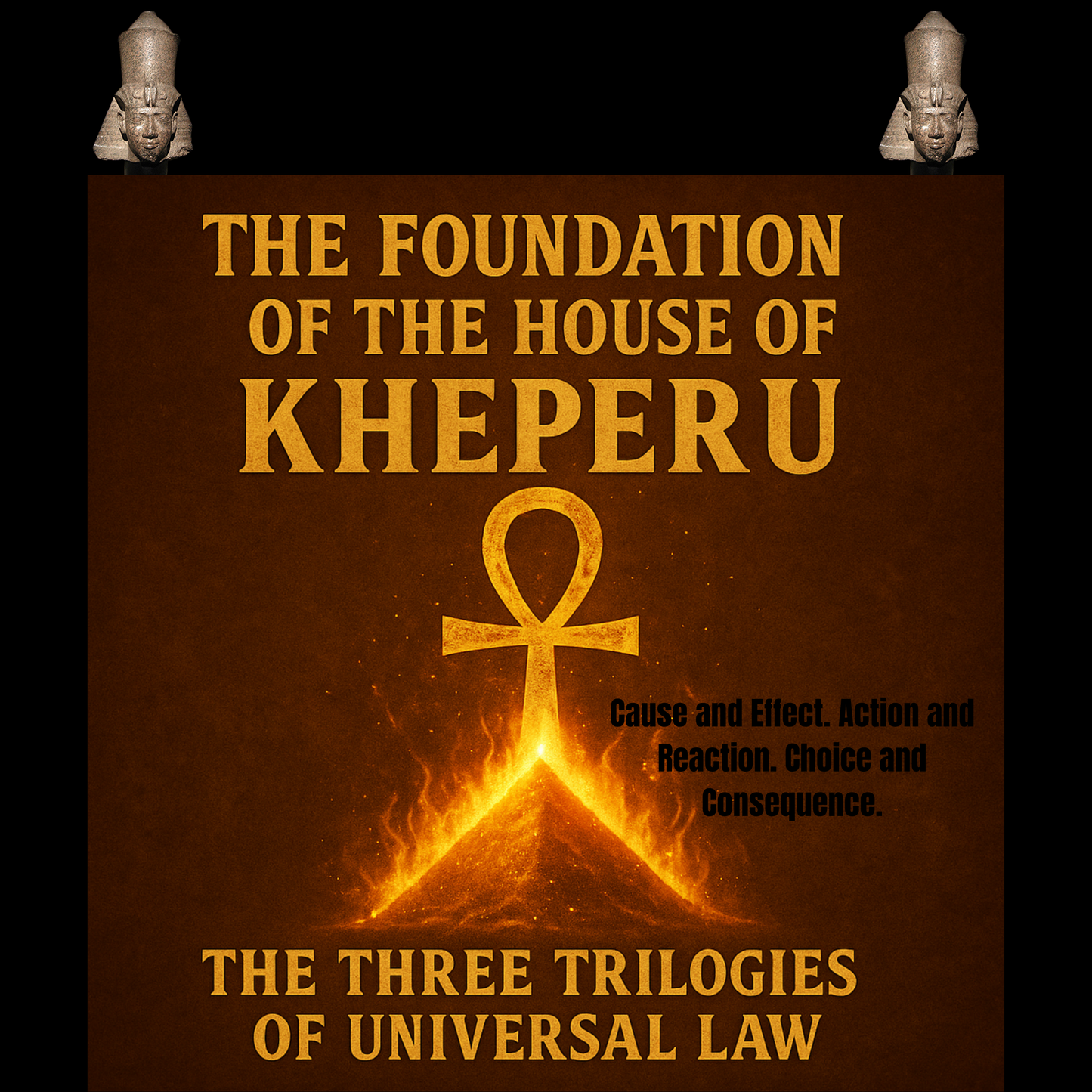 (with music) The Three Trilogies of Universal Law Cause and Effect. Action and Reaction. Choice and Consequence. 17 min mp3 instant download sent via email