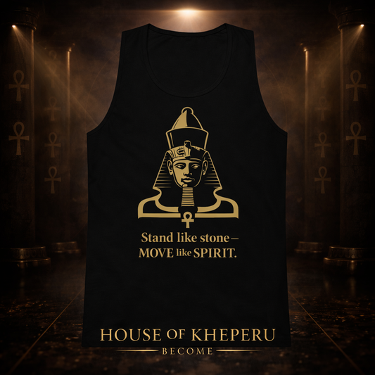 Stand Like Stone Move Like Spirit Tank top