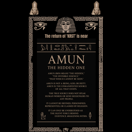 (With music) AMUN — THE HIDDEN ESSENCE BEHIND ALL CREATION 10 min mp3 instant download sent via email