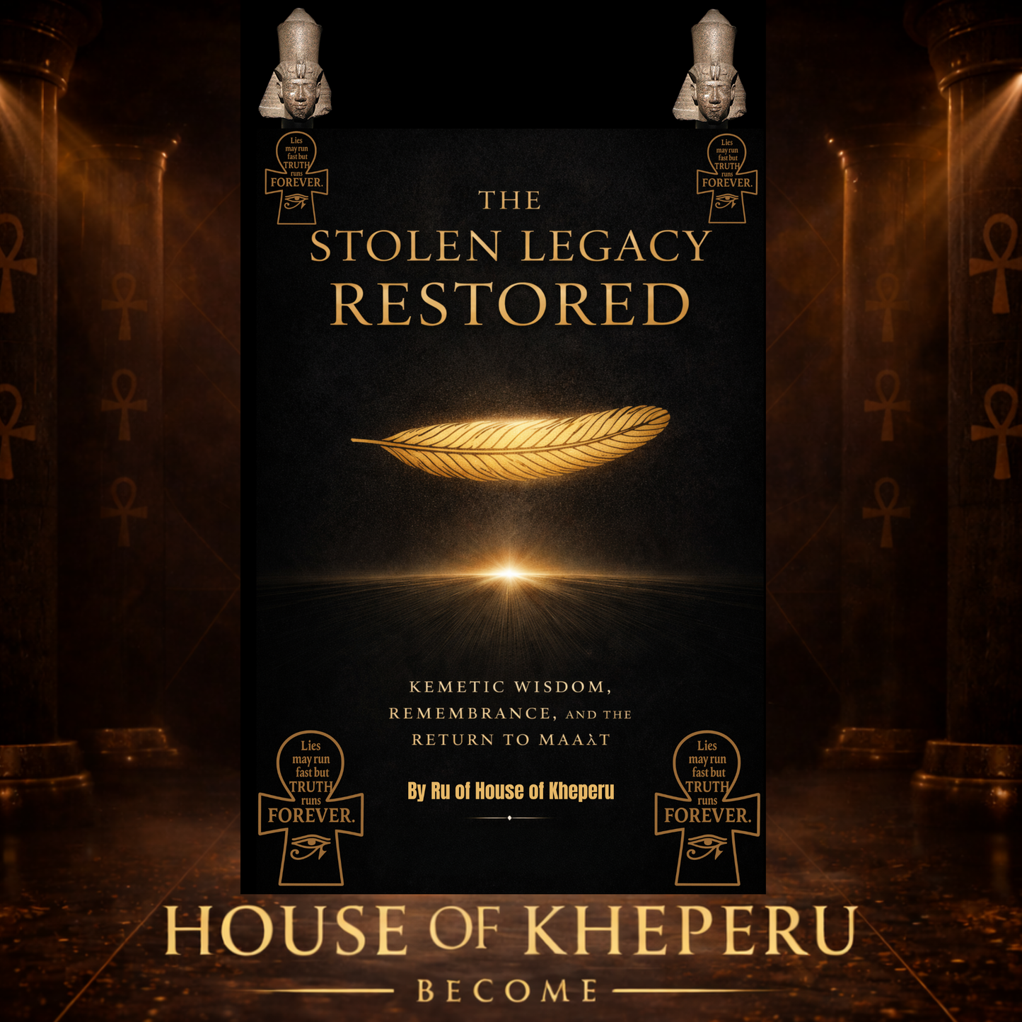 (NO music) The Stolen Legacy Restored: Kemetic Wisdom, Remembrance, and the Return to Ma'at 1hr 36 min mp3 instant download sent via email
