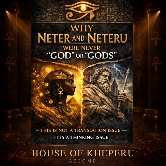 WHY NETER & NETERU WERE NEVER "GOD" OR "GODS": The Restoration of the Word 38 min audiobook mp3 instant download sent via email