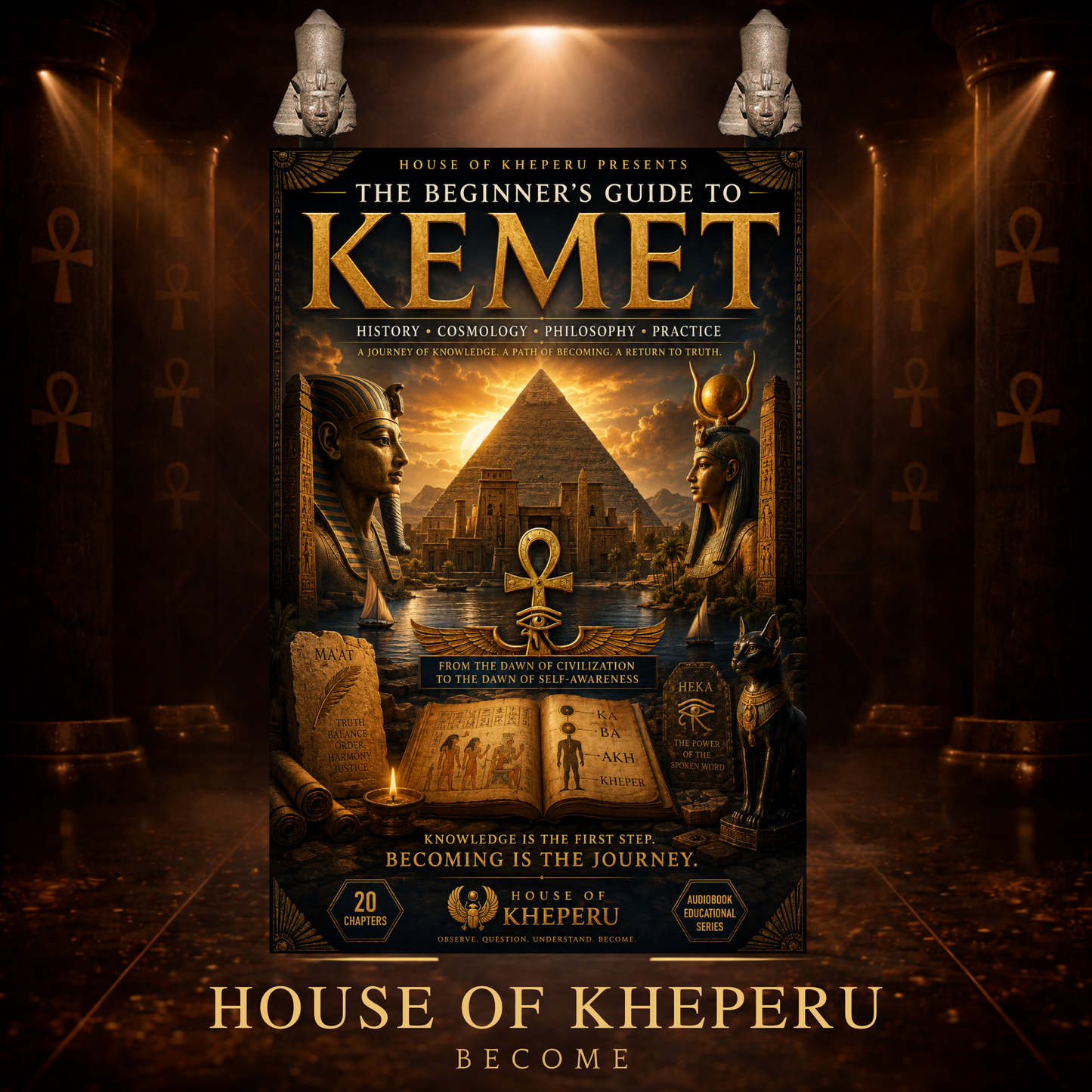 THE BEGINNER'S GUIDE TO KEMET 2hr & 39 min mp3 instant download sent via email