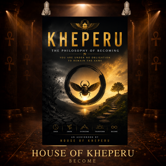 KHEPERU THE PHILOSOPHY OF BECOMING 1hr & 48 min mp3 instant download sent via email