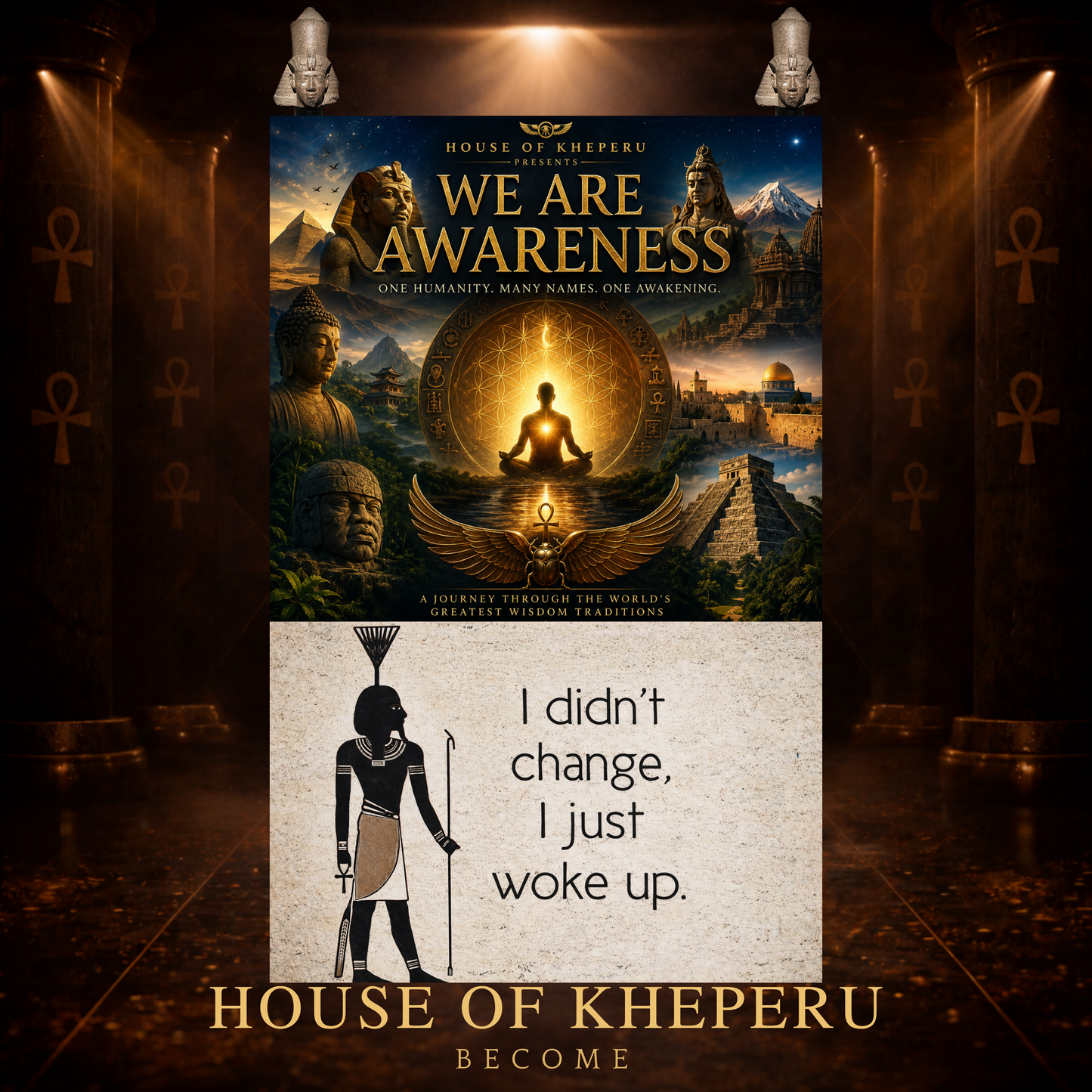 WE ARE AWARENESS One Humanity. Many Names. One Awakening. 1hr & 18 min mp3 instant download sent via email