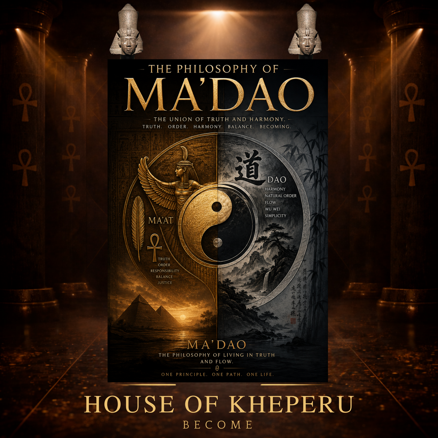 Ma'DAO: The Philosophy of Truth and Harmony 2hr & 49 min mp3 instant download sent via email